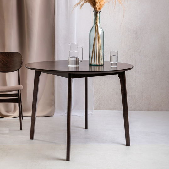 Masa Malti, Homla, 120x75 cm, lemn/MDF, maro inchis