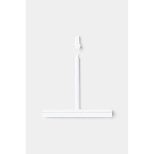 Racleta pentru dus, Brabantia, White, 24x26 cm, silicon, alb