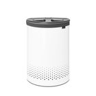 Cos de rufe, Brabantia, White Selector, 55 L, 29x45x63 cm, otel, alb