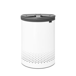 Cos de rufe, Brabantia, White Selector, 55 L, 29x45x63 cm, otel, alb