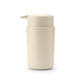 Dispenser sapun lichid, Brabantia, Soft Beige, 9.2x7.6x14.3 cm, 250 ml, polipropilena, bej