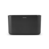 Organizator pentru accesorii baie, Brabantia, Caddy Dark Grey, 19.7x9.8x11 cm, polipropilena, gri inchis