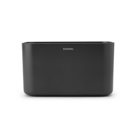 Organizator pentru accesorii baie, Brabantia, Caddy Dark Grey, 19.7x9.8x11 cm, polipropilena, gri inchis