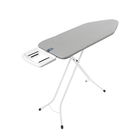 Masa de calcat, Brabantia C, Metallised, 124x45 cm, 7 pozitii de reglare, otel/bumbac