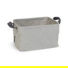 Cos de rufe / cos depozitare, pliabil, Brabantia, Linn, 35 L, 37x44x26 cm, textil, gri