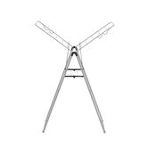 Uscator de rufe, Brabantia, Hangon Metallic, 15 m capacitate de uscare, otel, gri metalizat