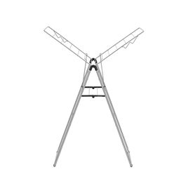 Uscator de rufe, Brabantia, Hangon Metallic, 15 m capacitate de uscare, otel, gri metalizat