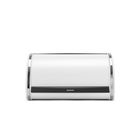 Cutie pentru paine, Brabantia, Roll Top, 31.6x26.5x17.3 cm, otel, alb