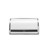 Cutie pentru paine, Brabantia, Roll Top, 31.6x26.5x17.3 cm, otel, alb