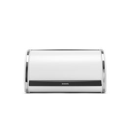 Cutie pentru paine, Brabantia, Roll Top, 31.6x26.5x17.3 cm, otel, alb