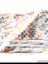 Lenjerie de pat dubla Leafy, Homla, 3 piese, 160x200 cm, microfibra, multicolor