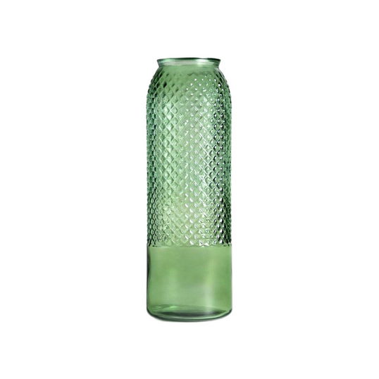 Vaza Mikka, Homla, 45 cm, sticla, verde
