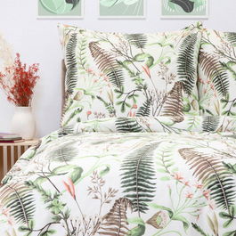 Lenjerie de pat pentru o persoana Rossie, Homla, 2 piese, 140x200 cm, poliester, multicolor
