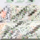 Lenjerie de pat dubla Rossie, Homla, 3 piese, 160x200 cm, poliester, multicolor