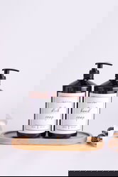 Set dozator de sapun, L'essentiel Maison, Troveas1, Chihlimbar