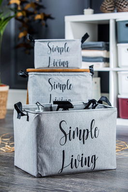 Cos depozitare, RPH.BSK.789, Fetru, Gri