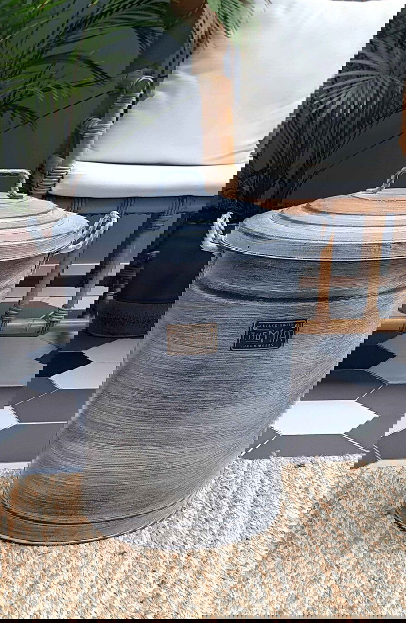 Cos depozitare, STN0006, 47x41x55 cm, Metal, Piatra