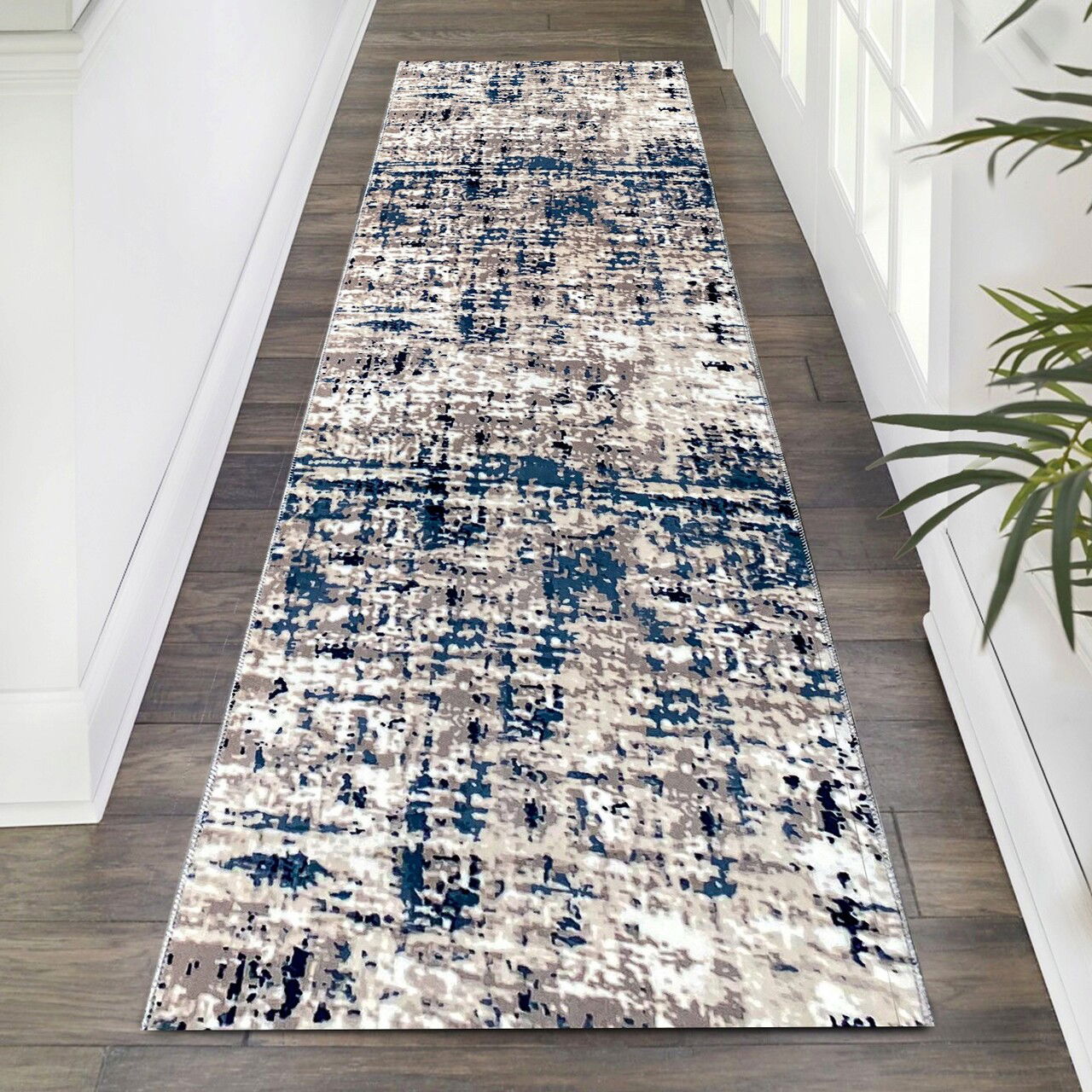 Covor, 017, 80x400 cm, Poliester, Multicolor