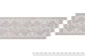 Covor, 4853A, 80x300 cm, Polipropilena, Alb / nurcă / roz