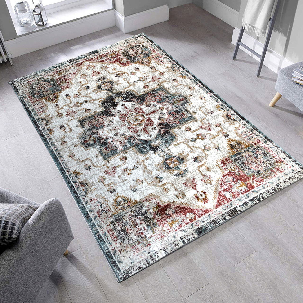 Covor, G0527 , 120x180 cm, Polipropilena, Multicolor