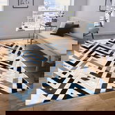 Covor, H776, 200x290 cm, Polipropilena, Albastru