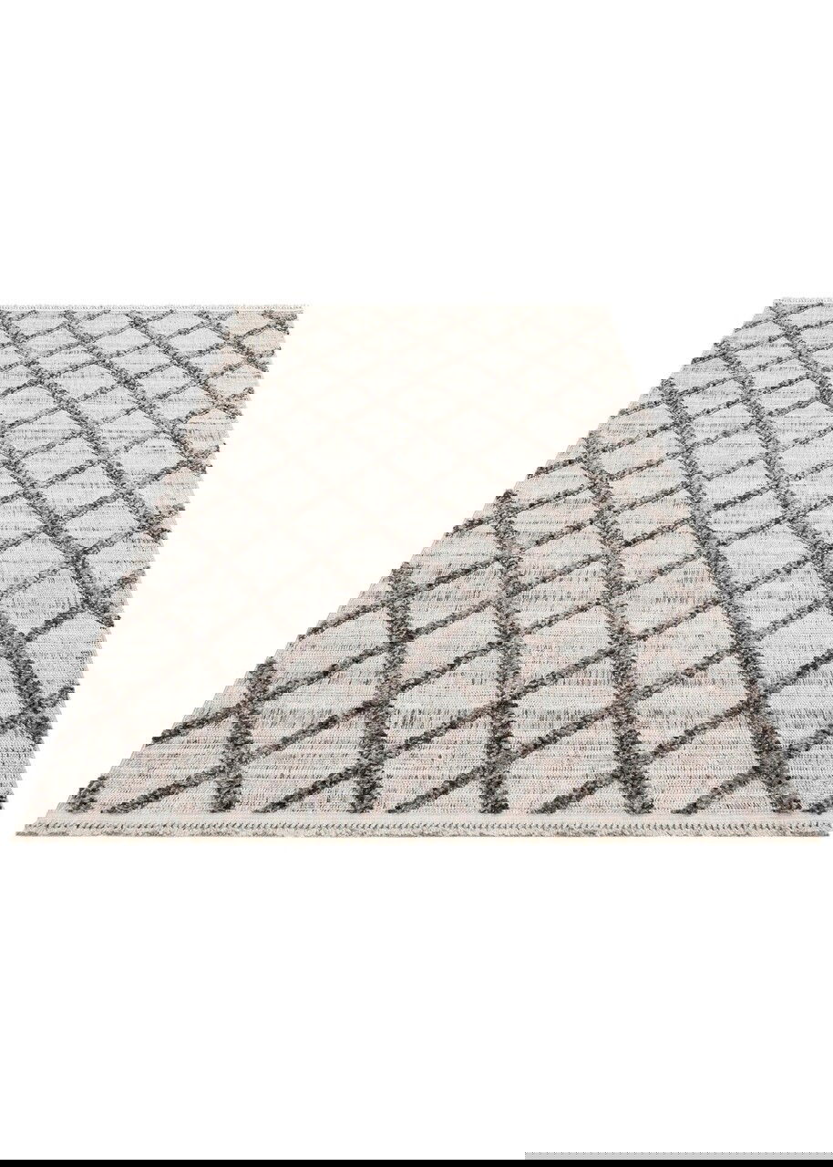 Covor, Mlb 04, 80x150 cm, Poliester, Gri