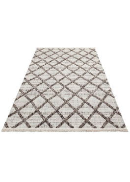 Covor, Mlb 04, 80x150 cm, Poliester, Gri