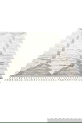 Covor, Sdy 01, 120x180 cm, Polipropilena, Alb/Gri