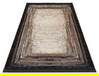 Covor, St 15 Black Vizon Xw , 120x180 cm, Poliester, Negru / nurcă