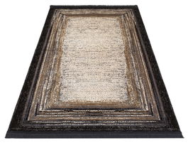 Covor, St 15 Black Vizon Xw , 120x180 cm, Poliester, Negru / nurcă