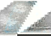 Covor, Vr 17 Grey Blue Xw , 100x200 cm, Viscoza, Multicolor