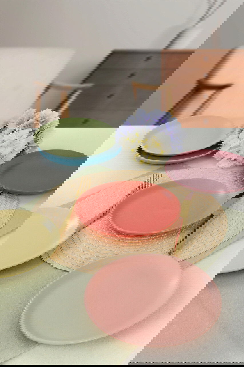 Set farfurii pentru desert, Keramika, 275KRM1585, Ceramica, Multicolor
