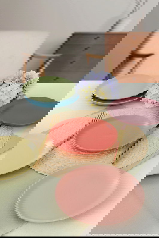 Set farfurii pentru desert, Keramika, 275KRM1585, Ceramica, Multicolor