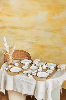 Set de mic dejun, Hermia, 216KRC1256, Mașină de spălat vase - nesigură / Cuptor cu microunde - nesigură, Multicolor