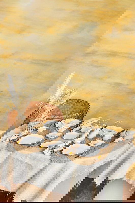 Set de mic dejun, Hermia, 216KRC1256, Mașină de spălat vase - nesigură / Cuptor cu microunde - nesigură, Multicolor