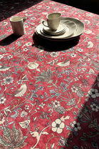 Fata de masa, SX - Kitchen, 626SRT1115, Poliester , Dimensiune: 135 x 200 cm (1 bucată), Rosu claret