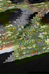 Traversa de masa, SX - Kitchen, 626SRT1144, Poliester , Dimensiune: 45 x 150 cm (1 bucată), Verde