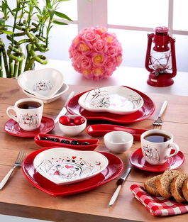 Set de mic dejun, Keramika, 275KRM1613, Ceramica, Multicolor