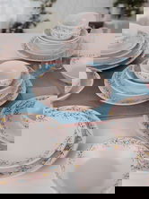 Serviciu de masa, Keramika, 275KRM1558, Ceramica, Multicolor