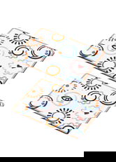 Set de covorașe de masă din lemn, Hermia, 280TMA1574, Mașină de spălat vase - nesigură / Cuptor cu microunde - nesigură, Multicolor