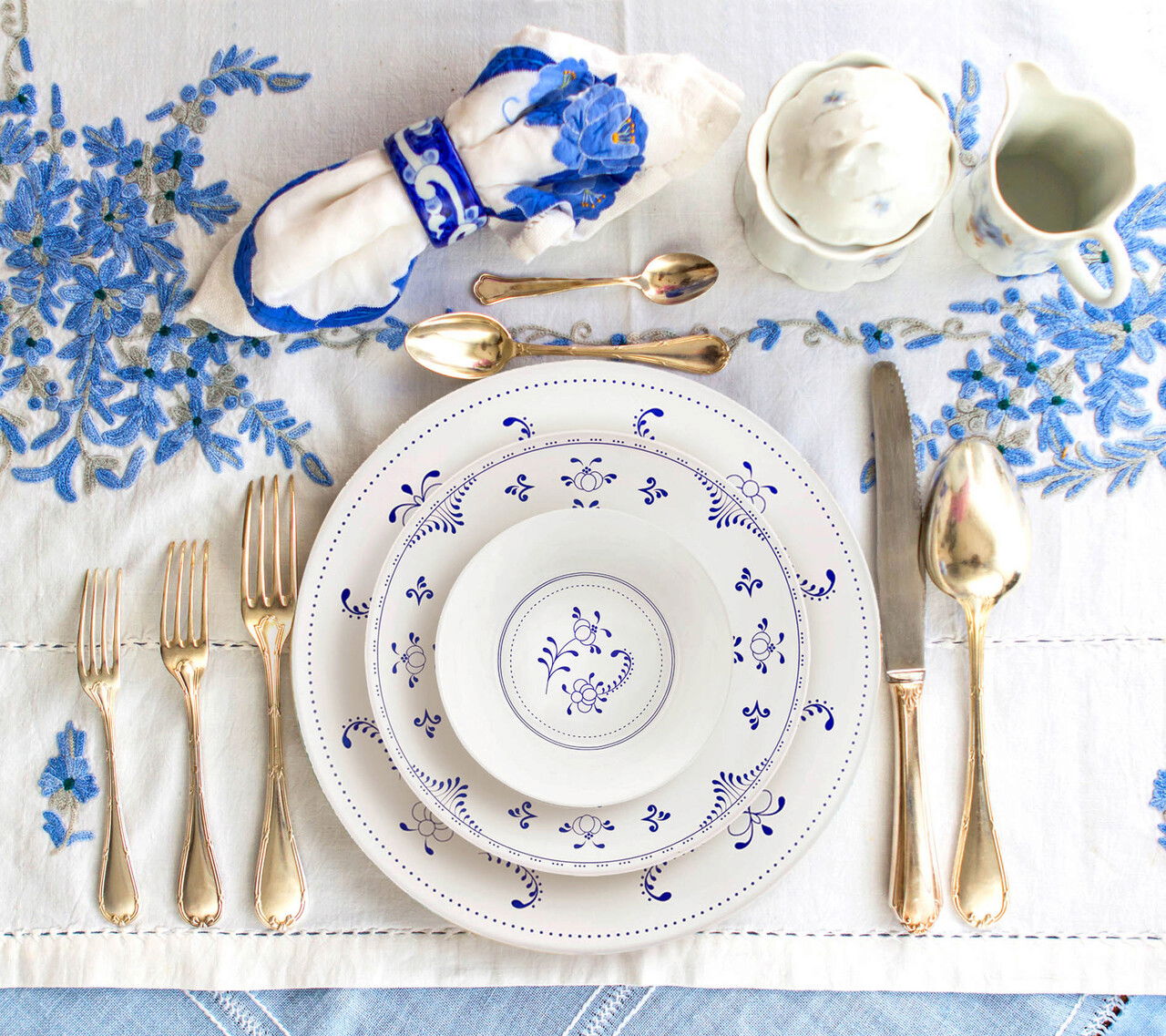 Set farfurii pentru desert, Mia, 742TMA3680, Ceramica, Multicolor