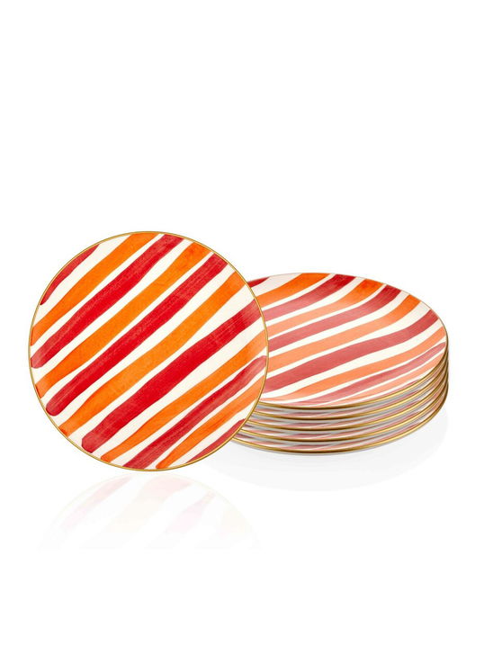 Set platouri servire, Mia, 742TMA8634, Ceramica, Multicolor