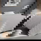 Cuvertura matlasata dubla, Serenity - Grey, ICF Bedroom, Bumbac