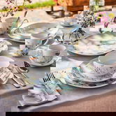 Serviciu de masa 18 piese Madison Florenne, Tognana, portelan, multicolor