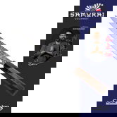 Cutit Sashimi, Samurai Gourmet by Rikito Watanabe si Cooking by Heinner, 24 cm, inox/lemn, maro