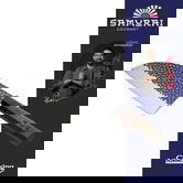 Satar, Samurai Gourmet by Rikito Watanabe si Cooking by Heinner, 17 cm, inox/lemn, maro