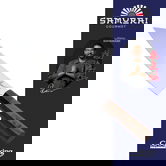 Cutit Gyuto, Samurai Gourmet by Rikito Watanabe si Cooking by Heinner, 23 cm, inox/lemn, maro