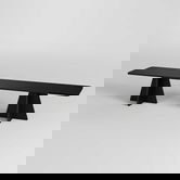 Comoda TV, Neostill, Mushroom, 180x40x42 cm, PAL, Negru