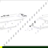 Set mobilier living, Inarch, Naturel, PAL, Antracit / Safir
