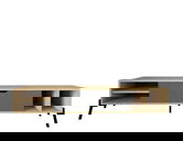 Set mobilier living, Puqa Design, Ponuse, PAL, Stejar safir / Antracit